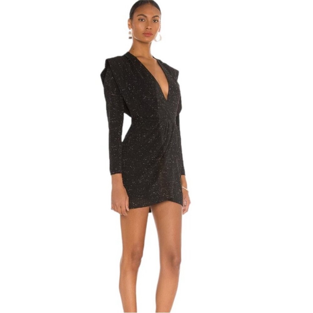 IRO Black Long Sleeve Dress